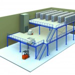 3 Tier Mezzanine floor