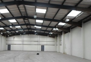 Before Mezzanine Floor Installation