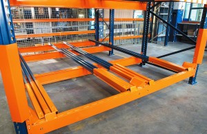 Push-Back Racking