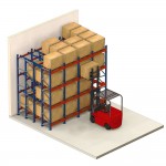 Push-back Pallet Racking