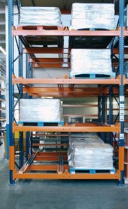 Push-Back Racking