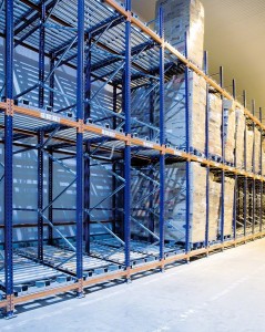 Push-Back Racking